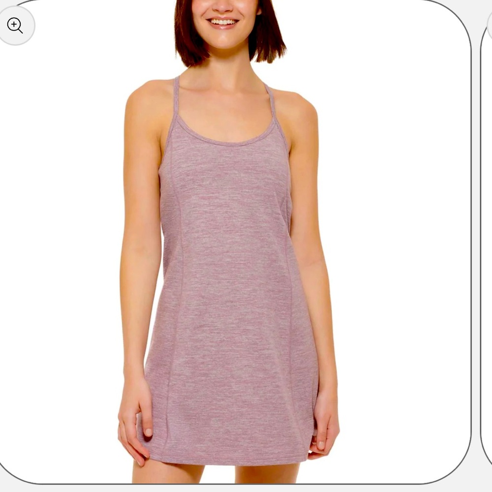 Calvin Klein Athletic Smoky Lilac Racerback Dress Women’s Small